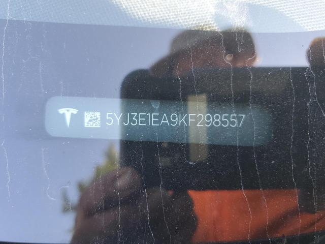 2019 TESLA MODEL 3 5YJ3E1EA9KF298557