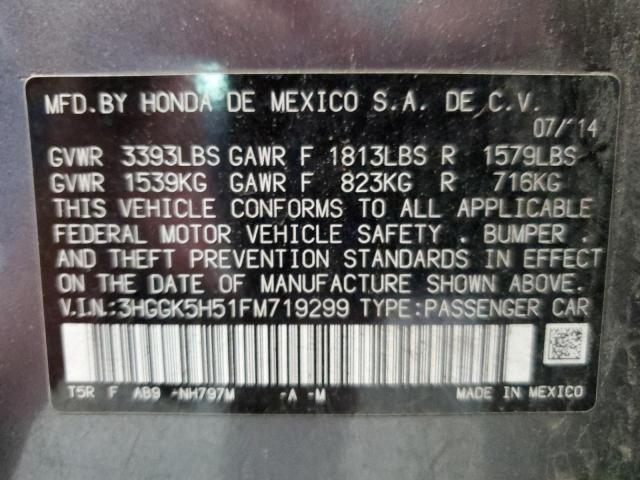 2015 HONDA FIT LX 3HGGK5H51FM719299