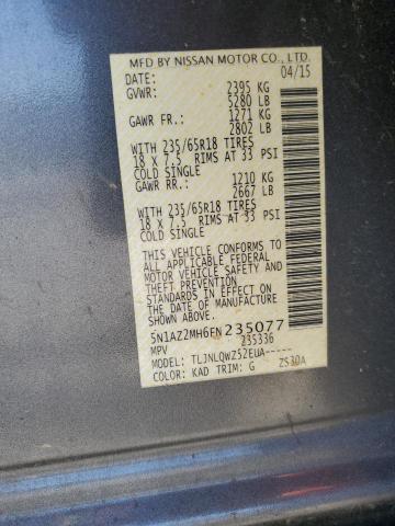 2015 NISSAN MURANO S - 5N1AZ2MH6FN235077