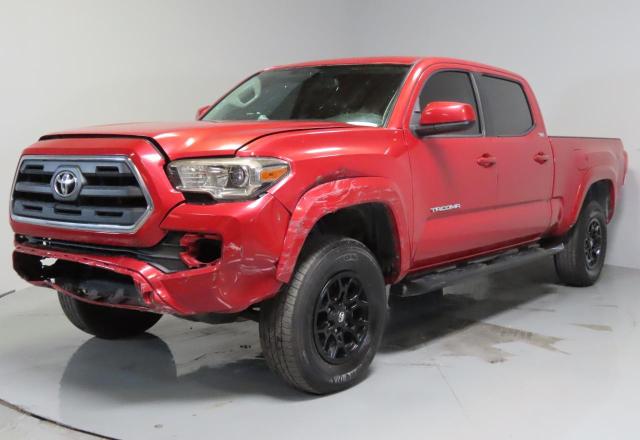 TOYOTA TACOMA DOU 2017 red  gas 3TMBZ5DN8HM011242 photo #3