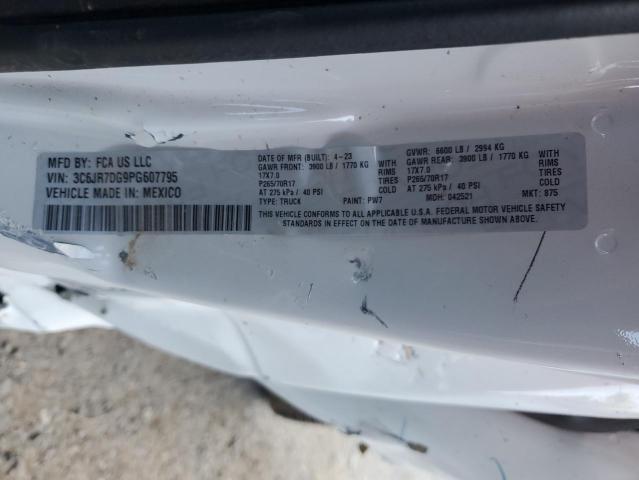 2023 RAM 1500 CLASS 3C6JR7DG9PG607795