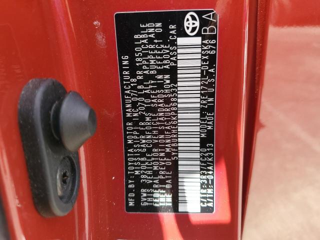 2019 TOYOTA COROLLA L - 5YFBURHE6KP868532