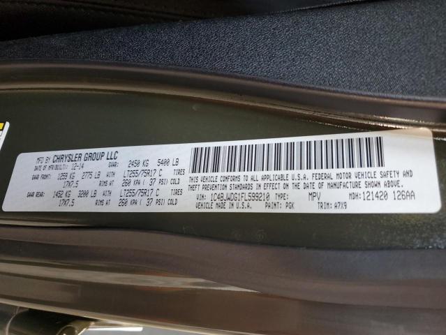 2015 JEEP WRANGLER U 1C4BJWDG1FL599210