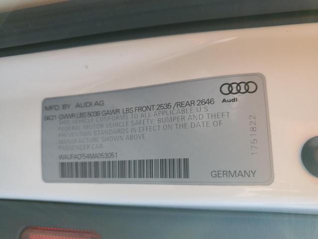 2021 AUDI A5 PREMIUM - WAUFACF54MA053051