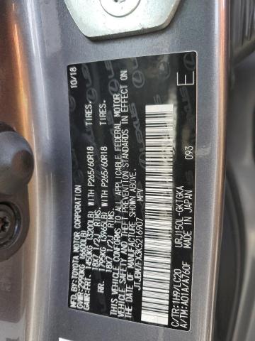 2019 LEXUS GX 460 JTJBM7FX3K5216907