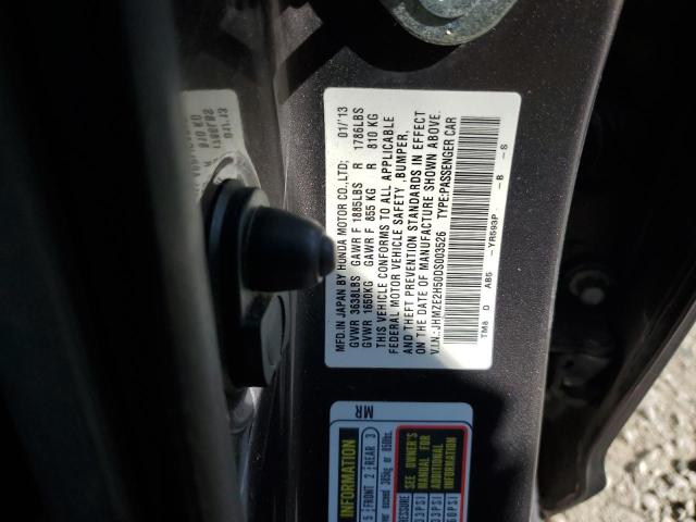 2013 HONDA INSIGHT LX - JHMZE2H50DS003526