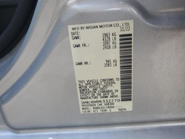 2023 NISSAN ALTIMA SV - 1N4BL4DV8PN332770