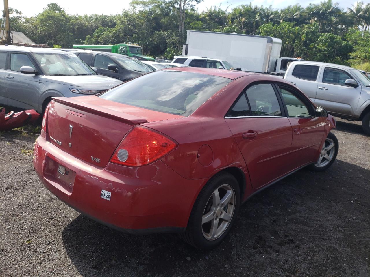 Lot #3219112472 2007 PONTIAC G6 BASE