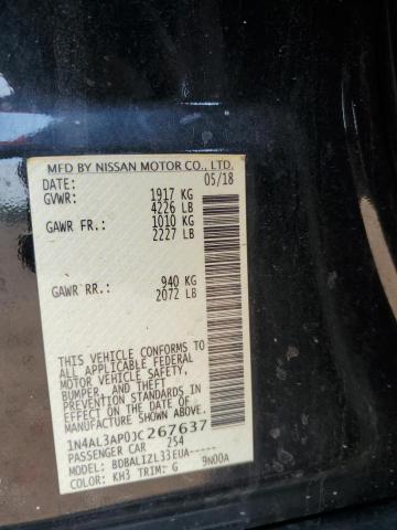 2018 NISSAN ALTIMA 2.5 - 1N4AL3AP0JC267637