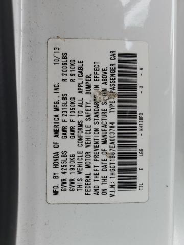 2014 HONDA ACCORD EXL - 1HGCT1B87EA003784