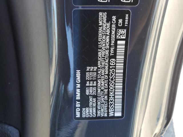 2025 BMW M4 COMPETI WBS33HK09SCS25169