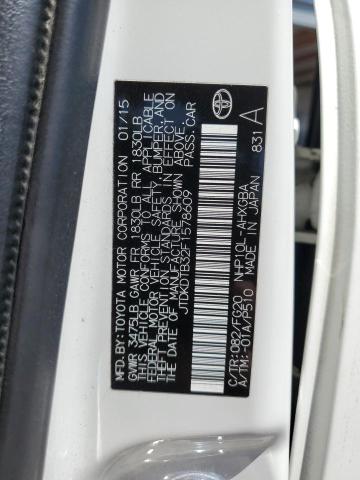 2015 TOYOTA PRIUS C - JTDKDTB32F1578609