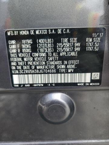 2018 HONDA HR-V LX 3CZRU5H38JG704686