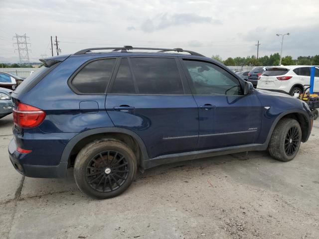 BMW X5 XDRIVE3 2012 blue 4dr spor gas 5UXZV4C5XCL749123 photo #4