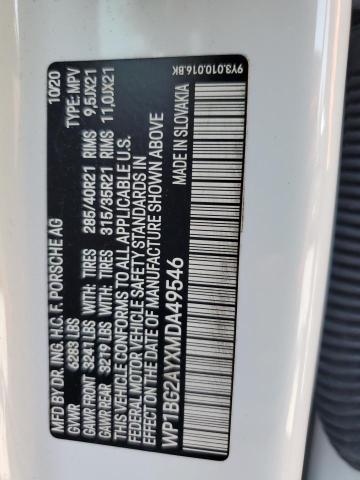 2021 PORSCHE CAYENNE GT WP1BG2AYXMDA49546