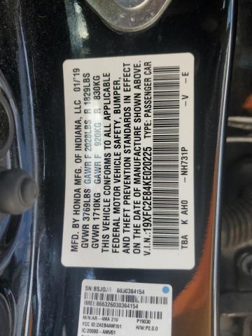 2019 HONDA CIVIC SPOR #3296948821