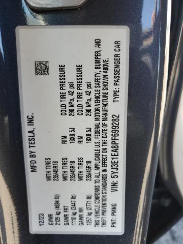 2023 TESLA MODEL 3 - 5YJ3E1EA8PF699282