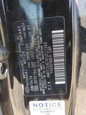 2015 HYUNDAI VELOSTER T KMHTC6AEXFU221393