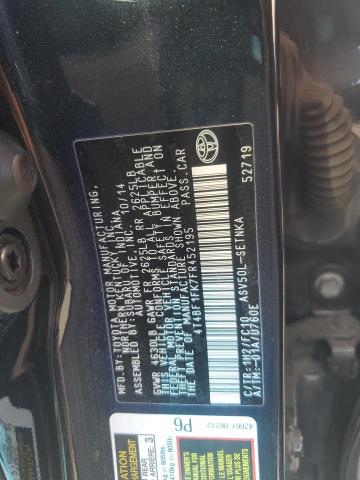 2015 TOYOTA CAMRY LE - 4T4BF1FK7FR452195