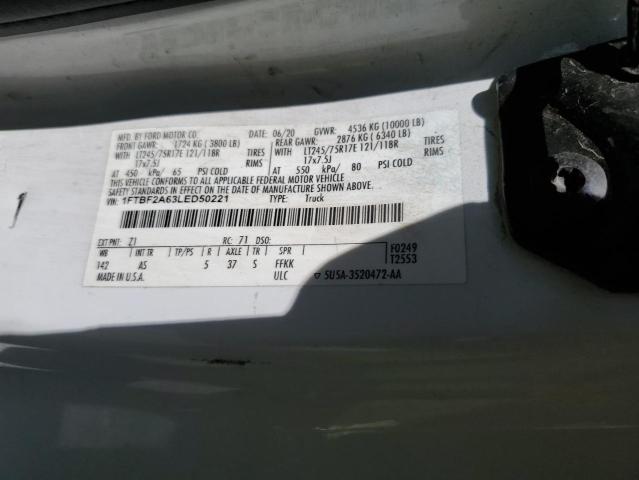 2020 FORD F250 SUPER - 1FTBF2A63LED50221