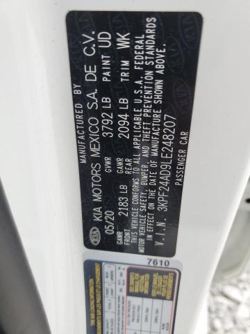 2020 KIA FORTE FE - 3KPF24AD9LE248207