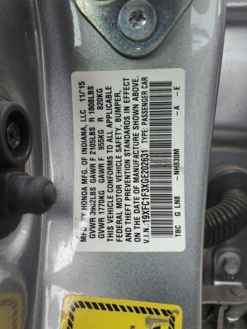 2016 HONDA CIVIC EX - 19XFC1F3XGE202631