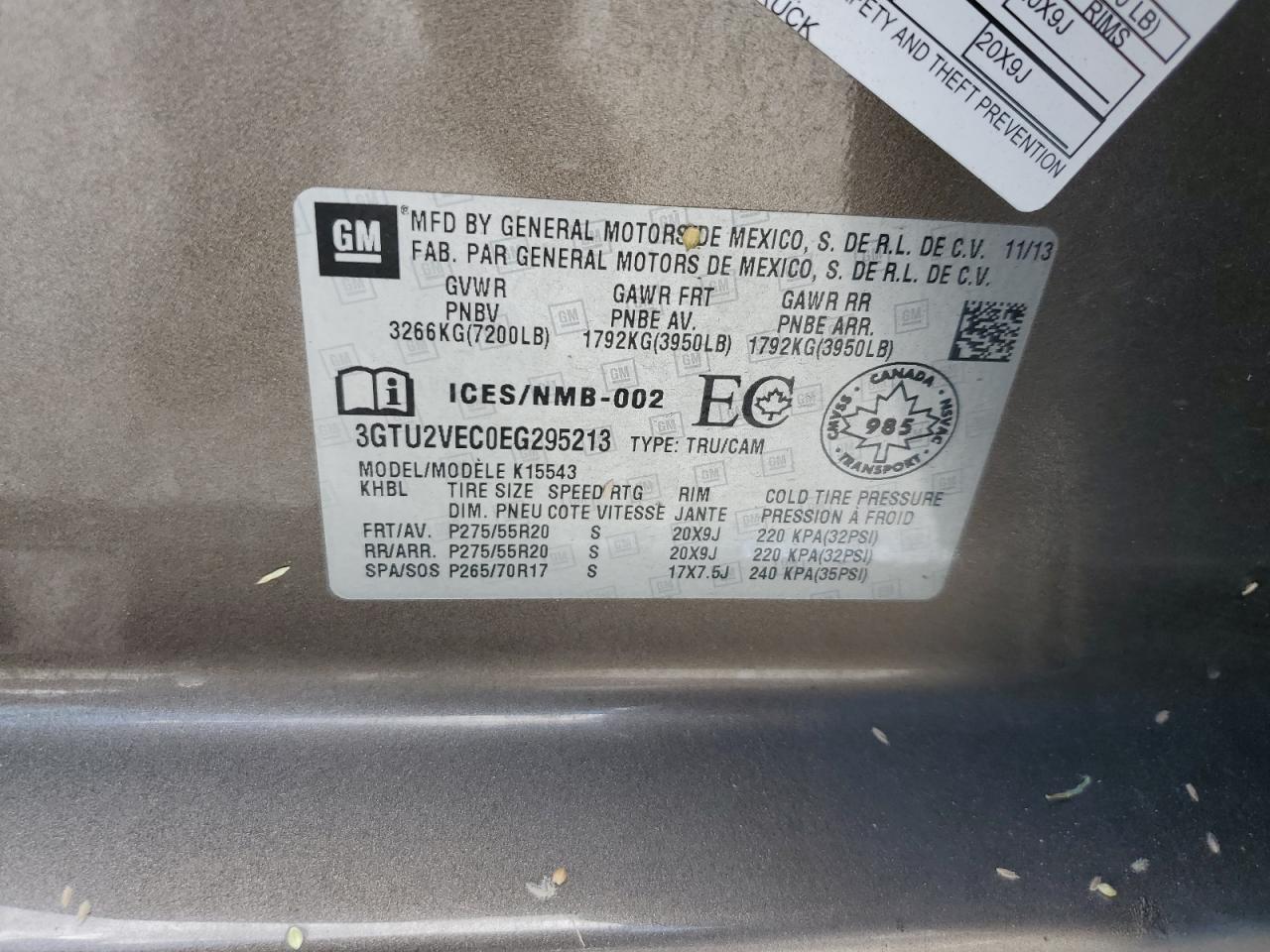 GMC SIERRA K1500 SLT