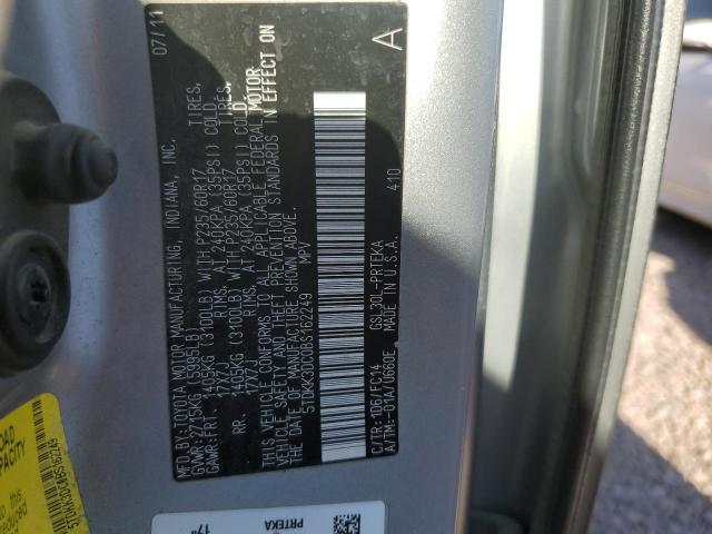 2011 TOYOTA SIENNA LE - 5TDKK3DC0BS162249