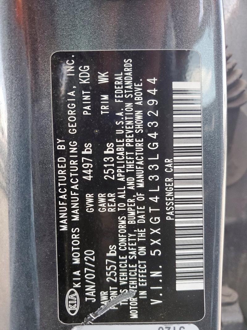 2020 KIA OPTIMA LX 5XXGT4L33LG432944