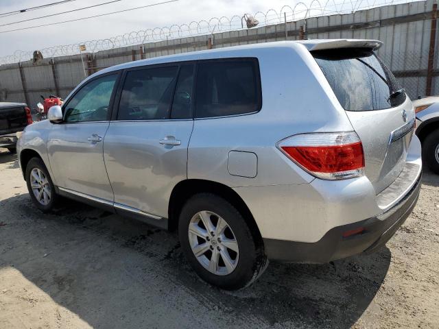 TOYOTA HIGHLANDER 2012 silver 4dr spor gas 5TDZA3EH5CS021609 photo #3