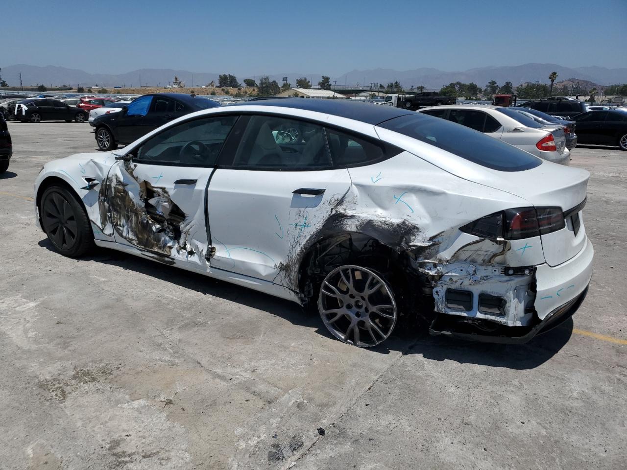 Lot #3302806890 2023 TESLA MODEL S