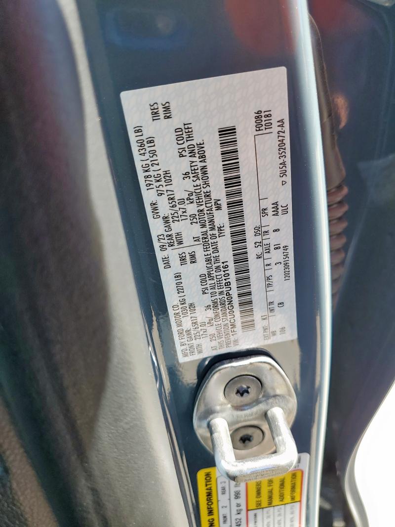 2023 FORD ESCAPE ACT - 1FMCU0GN0PUB10161