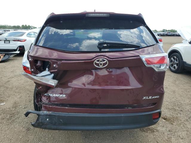 2016 TOYOTA HIGHLANDER 5TDJKRFH1GS271611