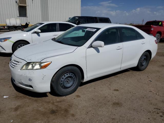 TOYOTA CAMRY CE 2007 white  gas 4T1BE46K67U586616 photo #1
