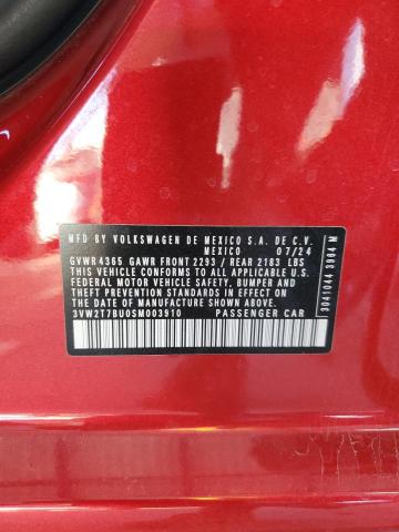 2025 VOLKSWAGEN JETTA GLI - 3VW2T7BU0SM003910