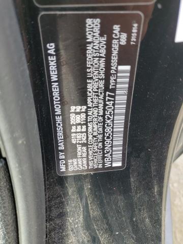 2016 BMW 428 XI WBA3N9C58GK250477