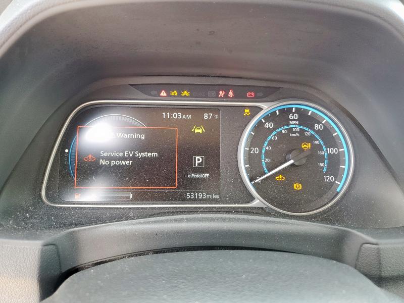 2022 NISSAN LEAF SV PL 1N4BZ1CV2NC555524