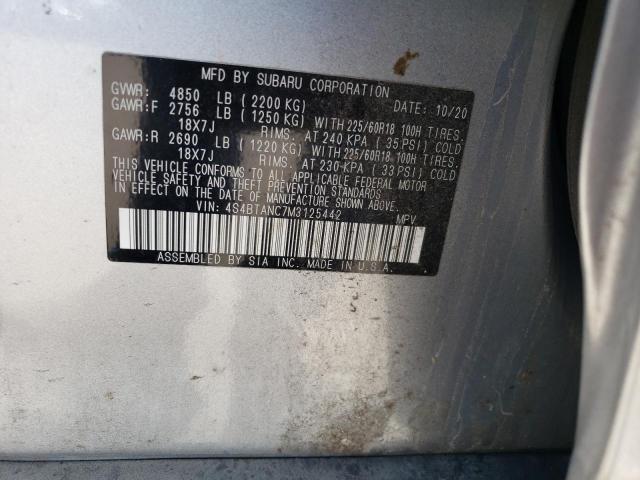 2021 SUBARU OUTBACK LI 4S4BTANC7M3125442
