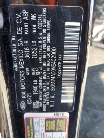 2021 KIA RIO LX 3KPA24AD0ME402900