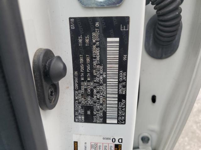 2018 TOYOTA 4RUNNER SR JTEBU5JR1J5605894