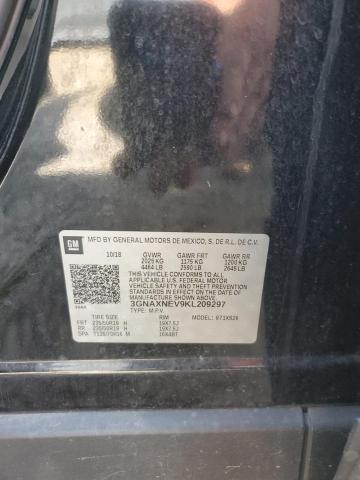 2019 CHEVROLET EQUINOX PR 3GNAXNEV9KL209297