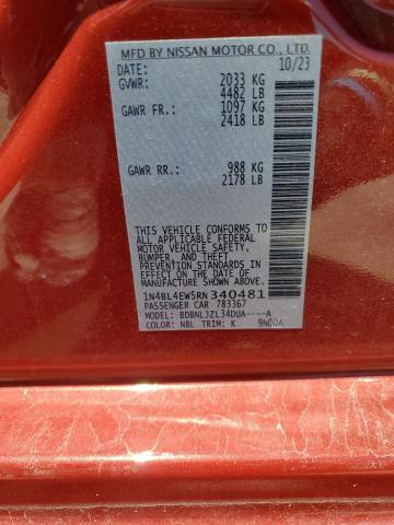 2024 NISSAN ALTIMA SL #3304694967