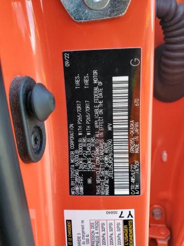 2023 TOYOTA 4RUNNER SE JTELU5JR2P6103290
