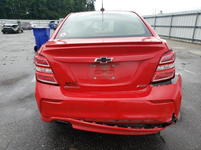 2019 CHEVROLET SONIC LT 1G1JD5SB8K4119049
