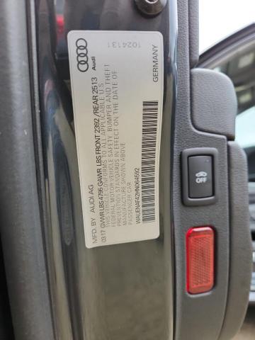 2017 AUDI A4 PREMIUM WAUENAF42HN064592