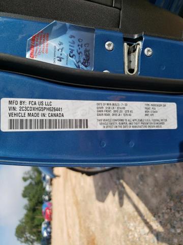 2023 DODGE CHARGER GT 2C3CDXHG5PH626441