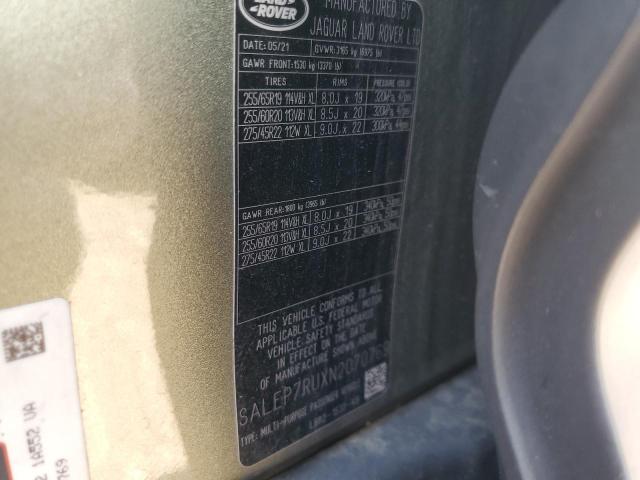 2022 LAND ROVER DEFENDER 1 SALEP7RUXN2070769