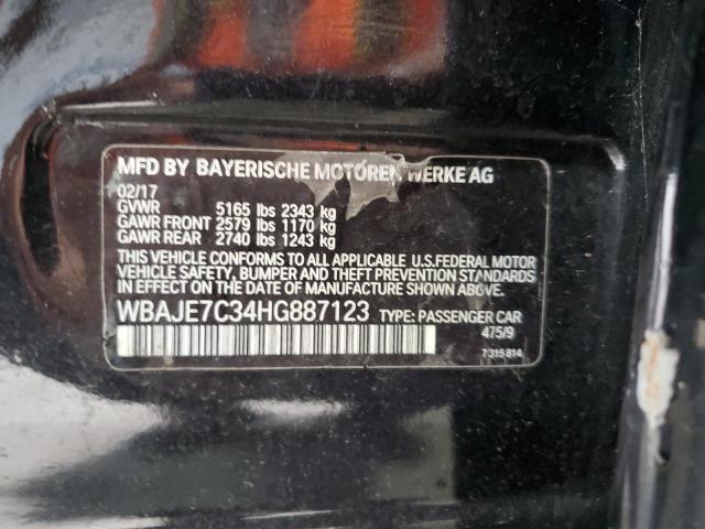 2017 BMW 540 XI WBAJE7C34HG887123