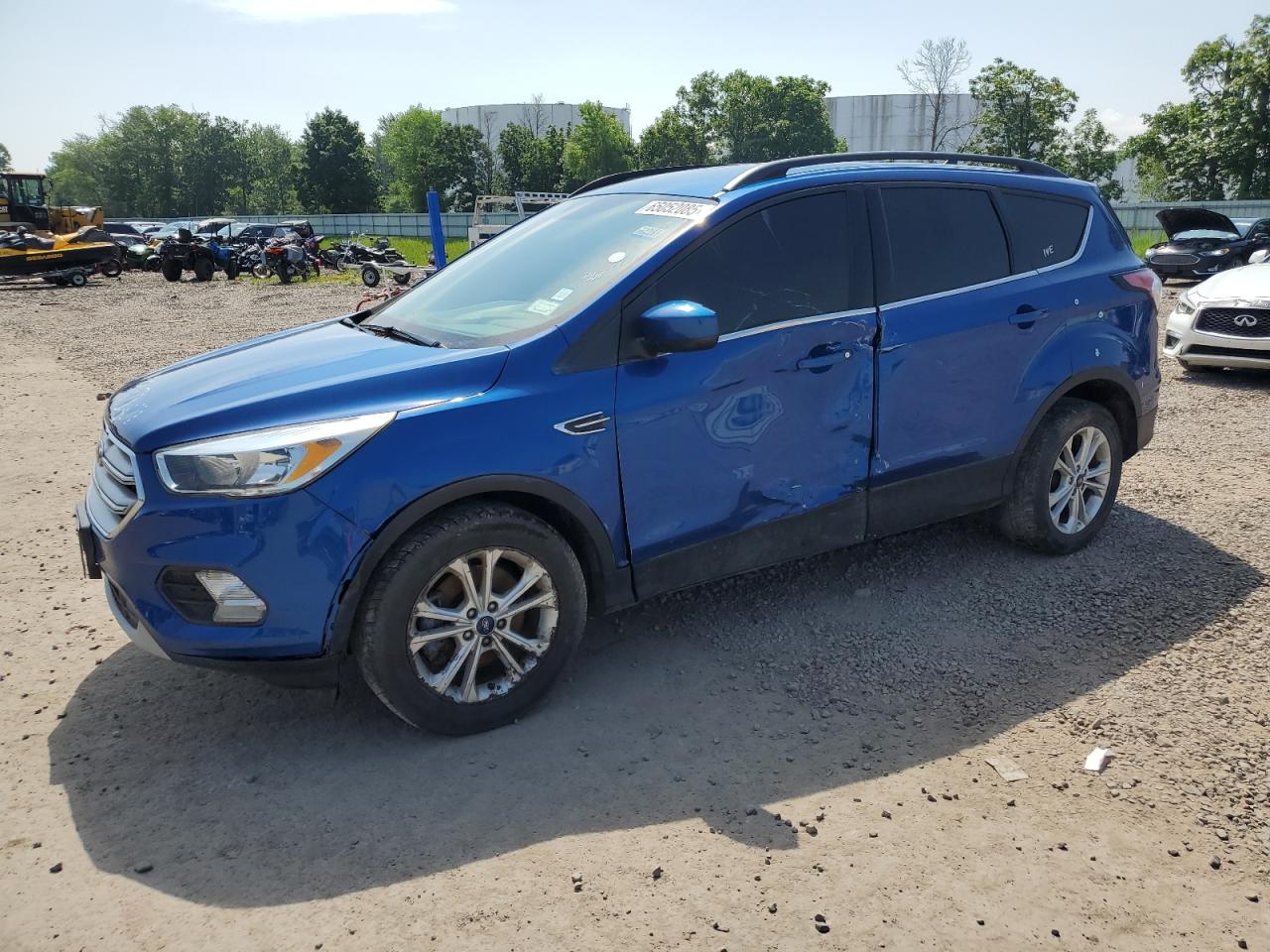 Lot #3213802845 2018 FORD ESCAPE SE