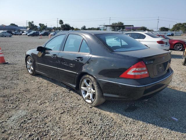 MERCEDES-BENZ C 230 2007 black  gas WDBRF52H67A931417 photo #3